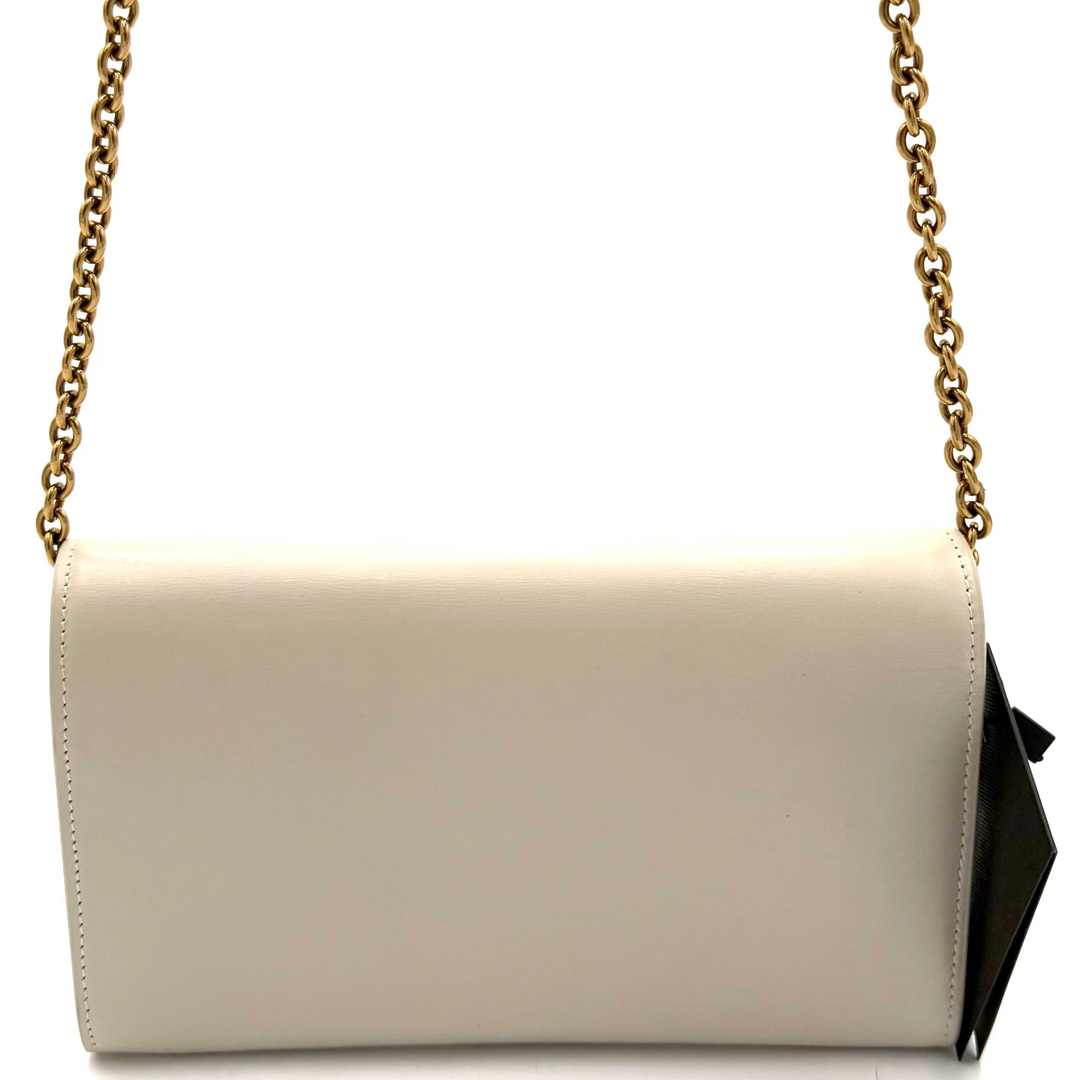 Le Maillon Wallet on Chain in Ivory