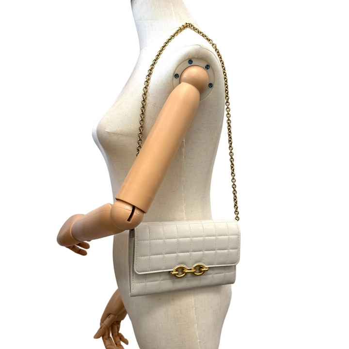 Le Maillon Wallet on Chain in Ivory