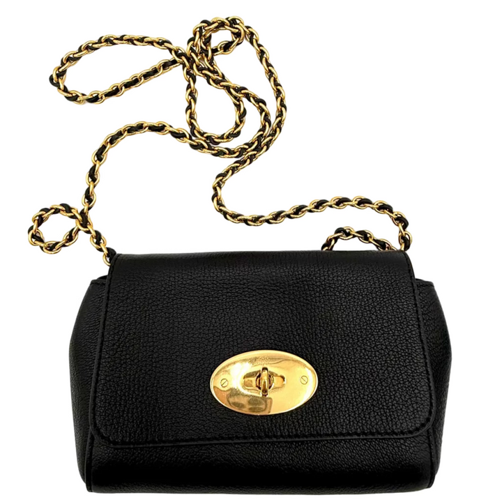 Mini Lily Grained Leather Bag