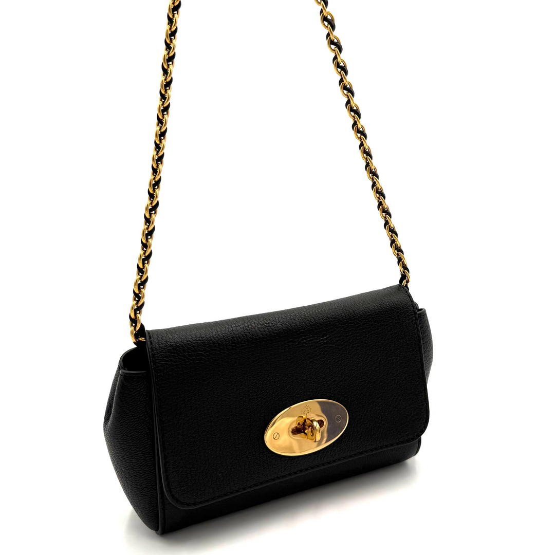 Mini Lily Grained Leather Bag