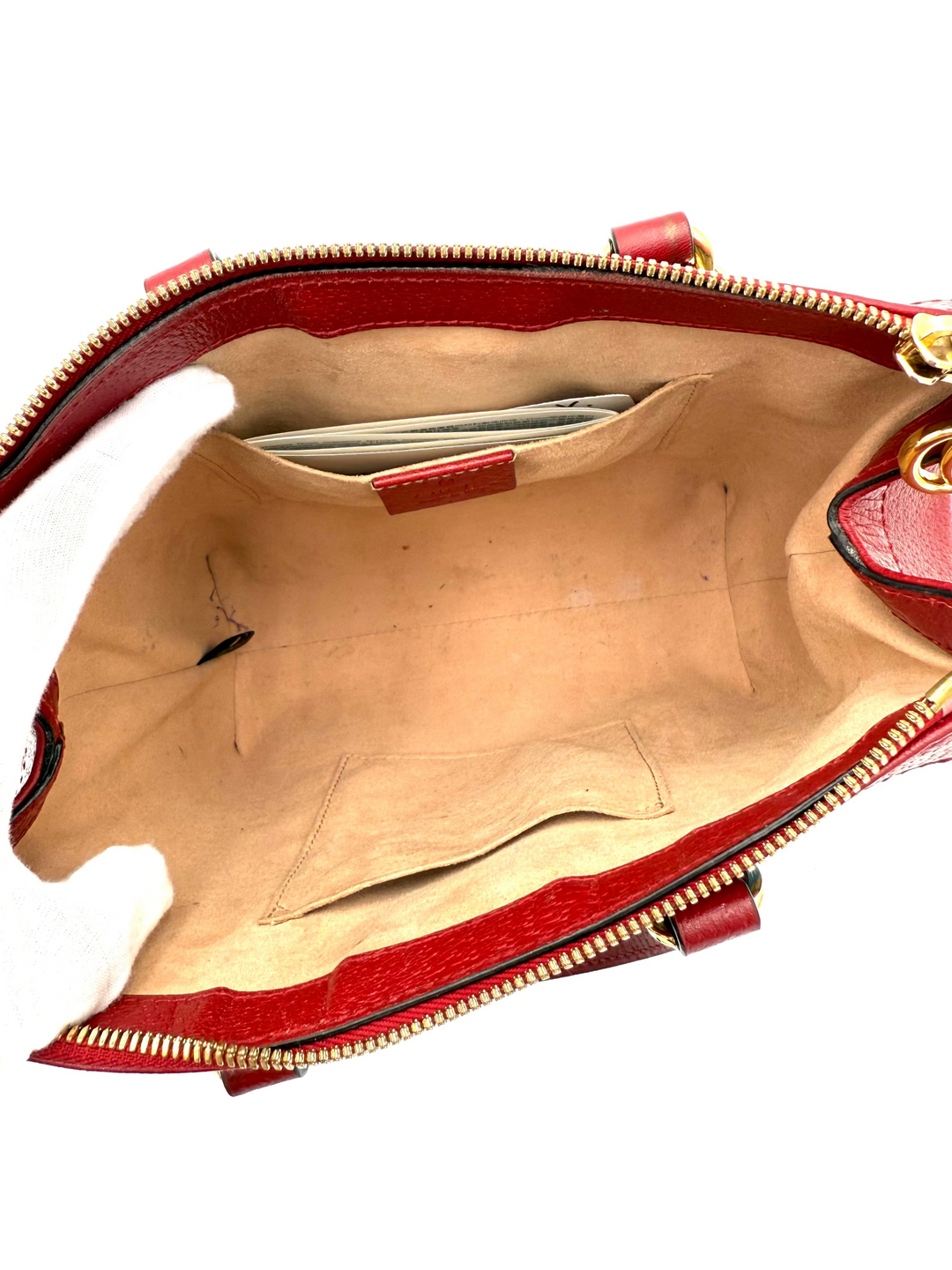 GG Ophidia Supreme Monogram Flora Web Small Tote Bag