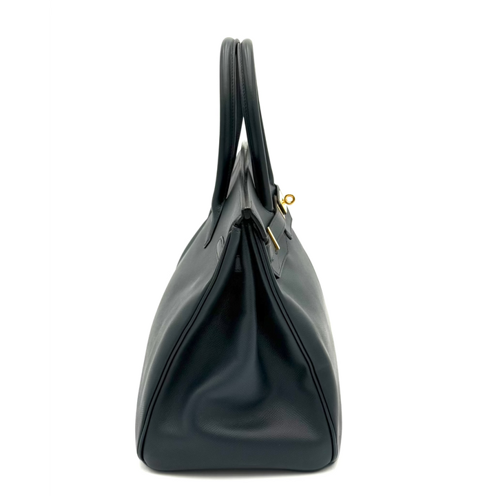 Birkin 35 Indigo Epsom Leather Bag