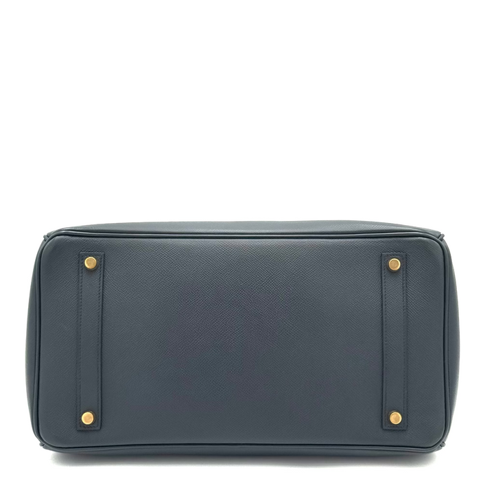 Birkin 35 Indigo Epsom Leather Bag