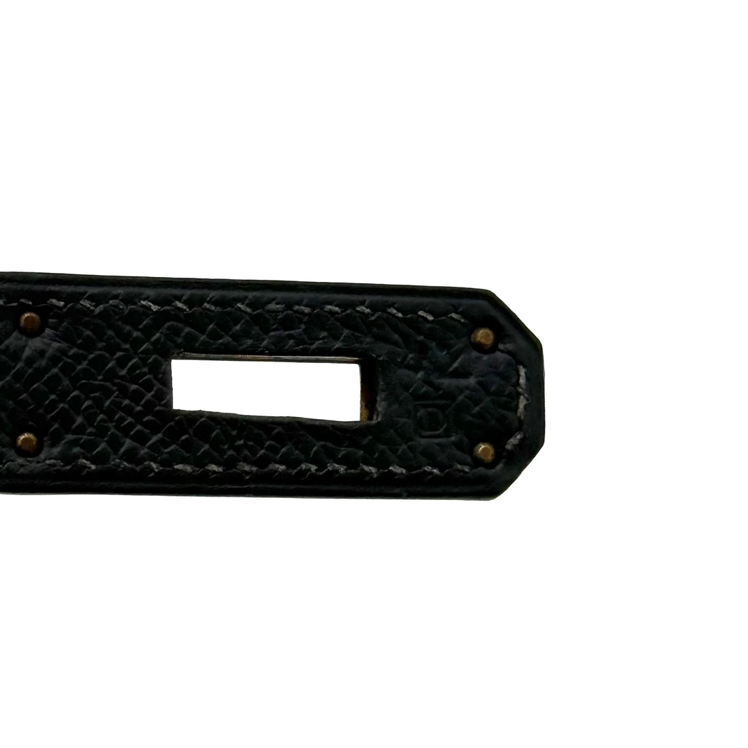 Birkin 35 Indigo Epsom Leather Bag