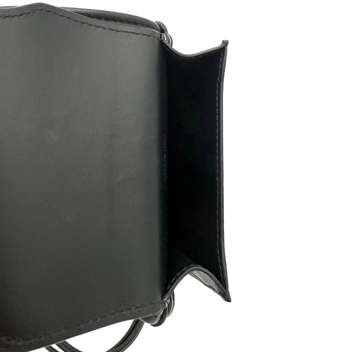 Triomphe Canvas and Calfskin Phone Pouch