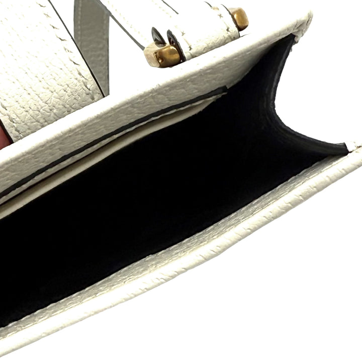 Gucci x Adidas Trefoil Embossed Leather Phone Bag