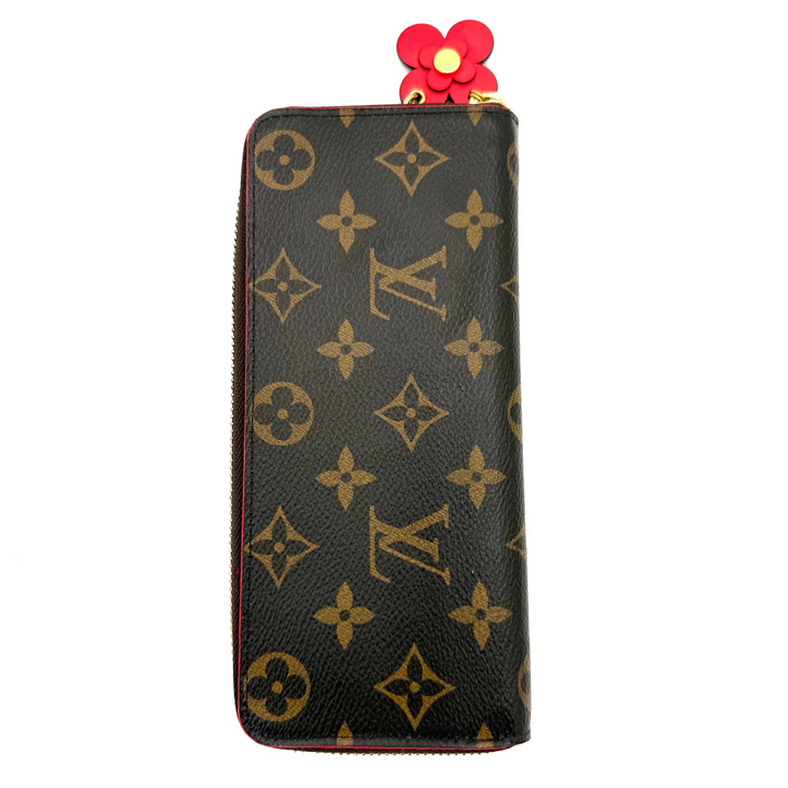 Monogram Blooming Flowers Clemence Wallet