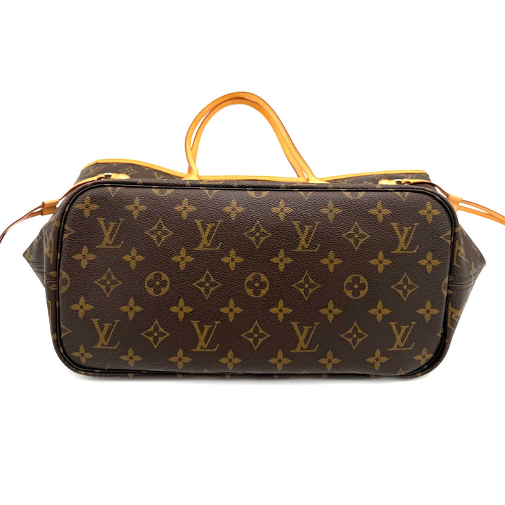 Monogram Neverfull MM with Pouch & Mimosa Interior