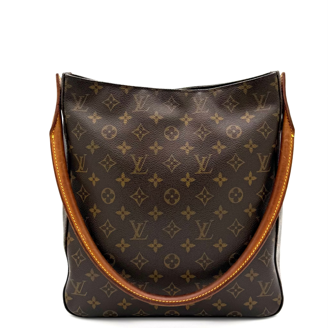 Looping GM Monogram Canvas Shoulder Bag