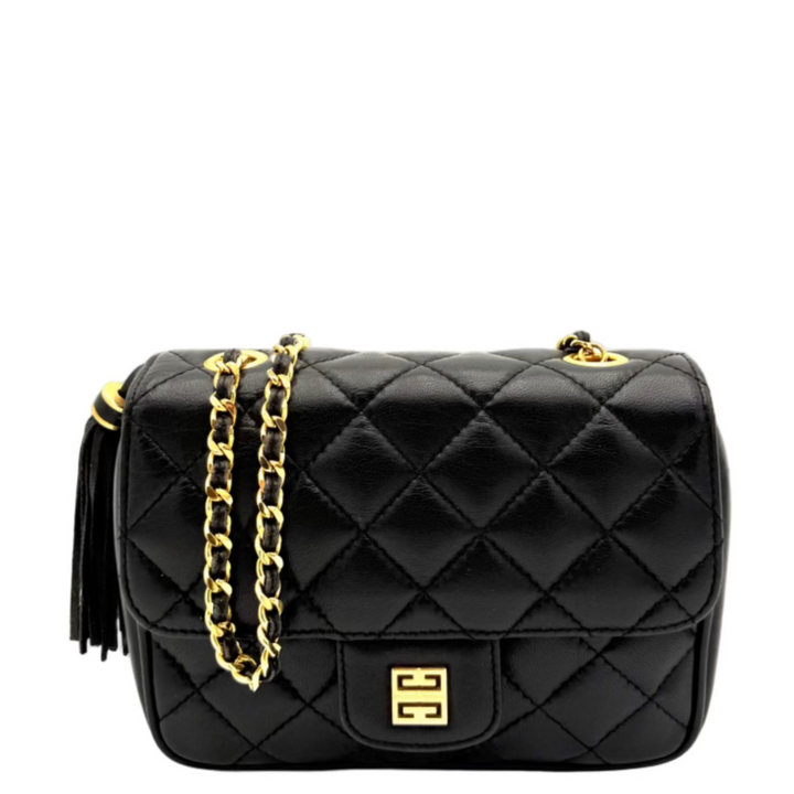 4G Matelasse Quilted Leather Tassel Chain Bag