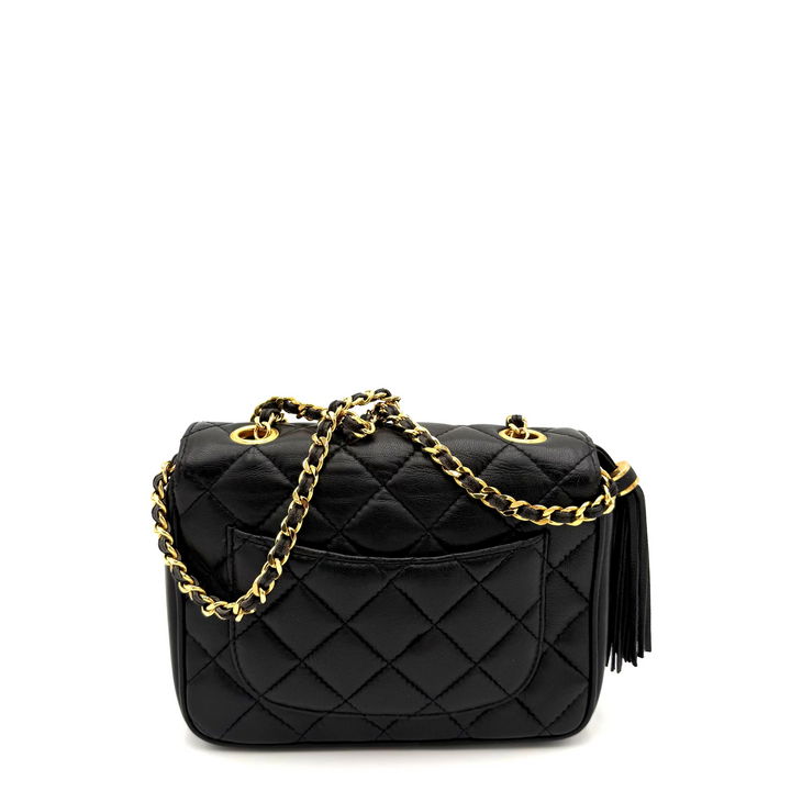 4G Matelasse Quilted Leather Tassel Chain Bag