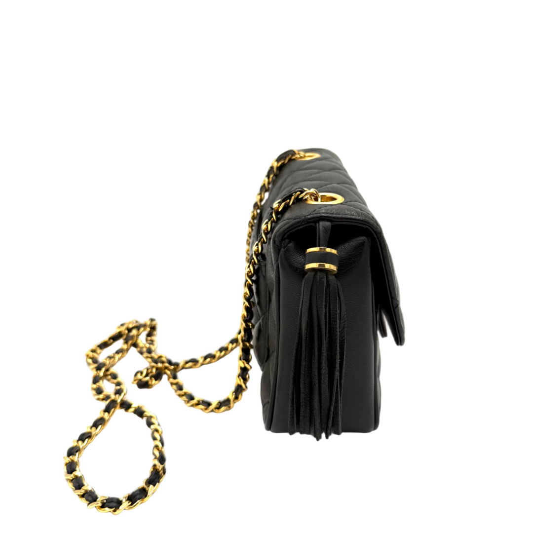 4G Matelasse Quilted Leather Tassel Chain Bag