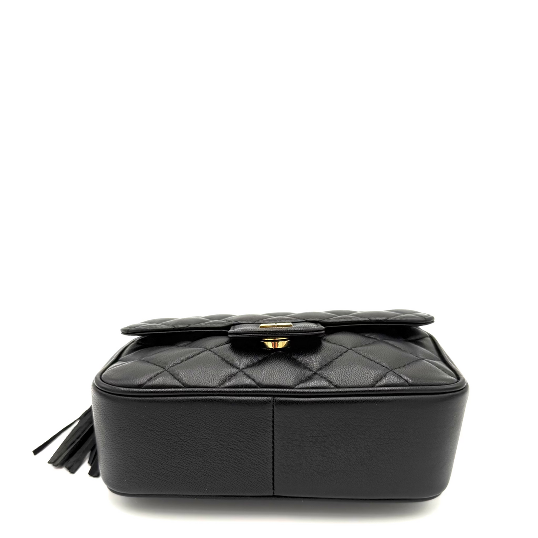 4G Matelasse Quilted Leather Tassel Chain Bag