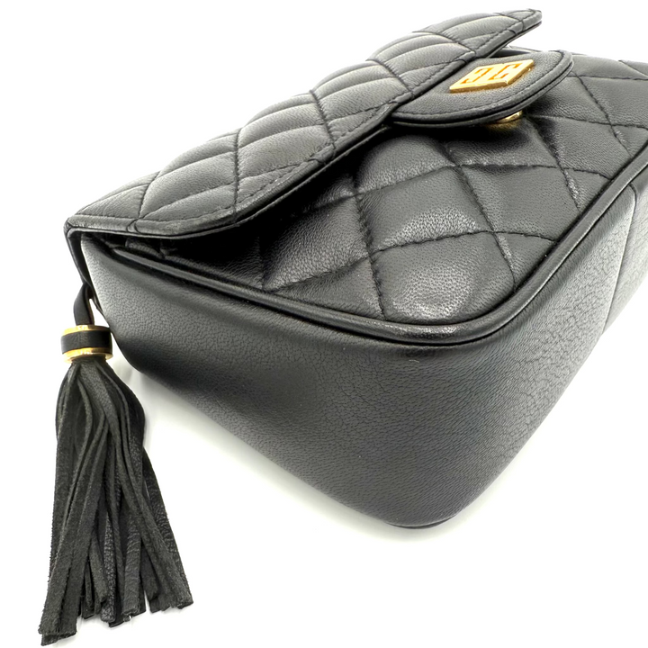 4G Matelasse Quilted Leather Tassel Chain Bag