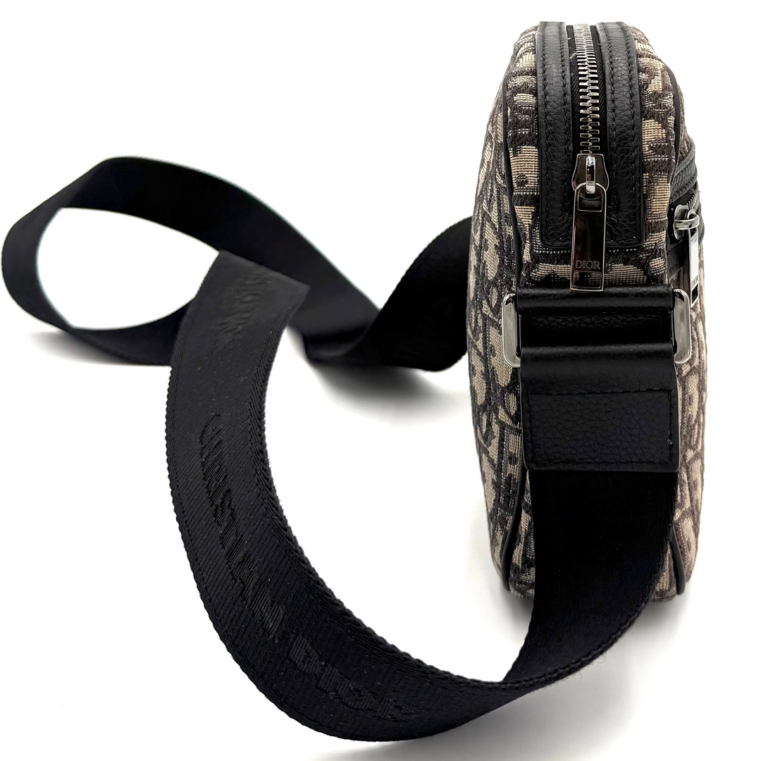 Oblique Messenger Crossbody Pouch