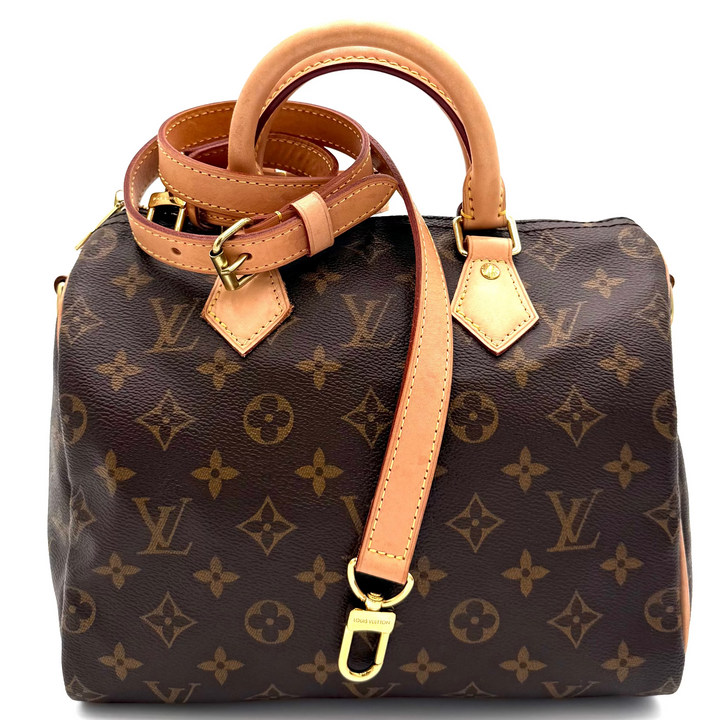 Speedy 25 Bandoulière Monogram Canvas Bag