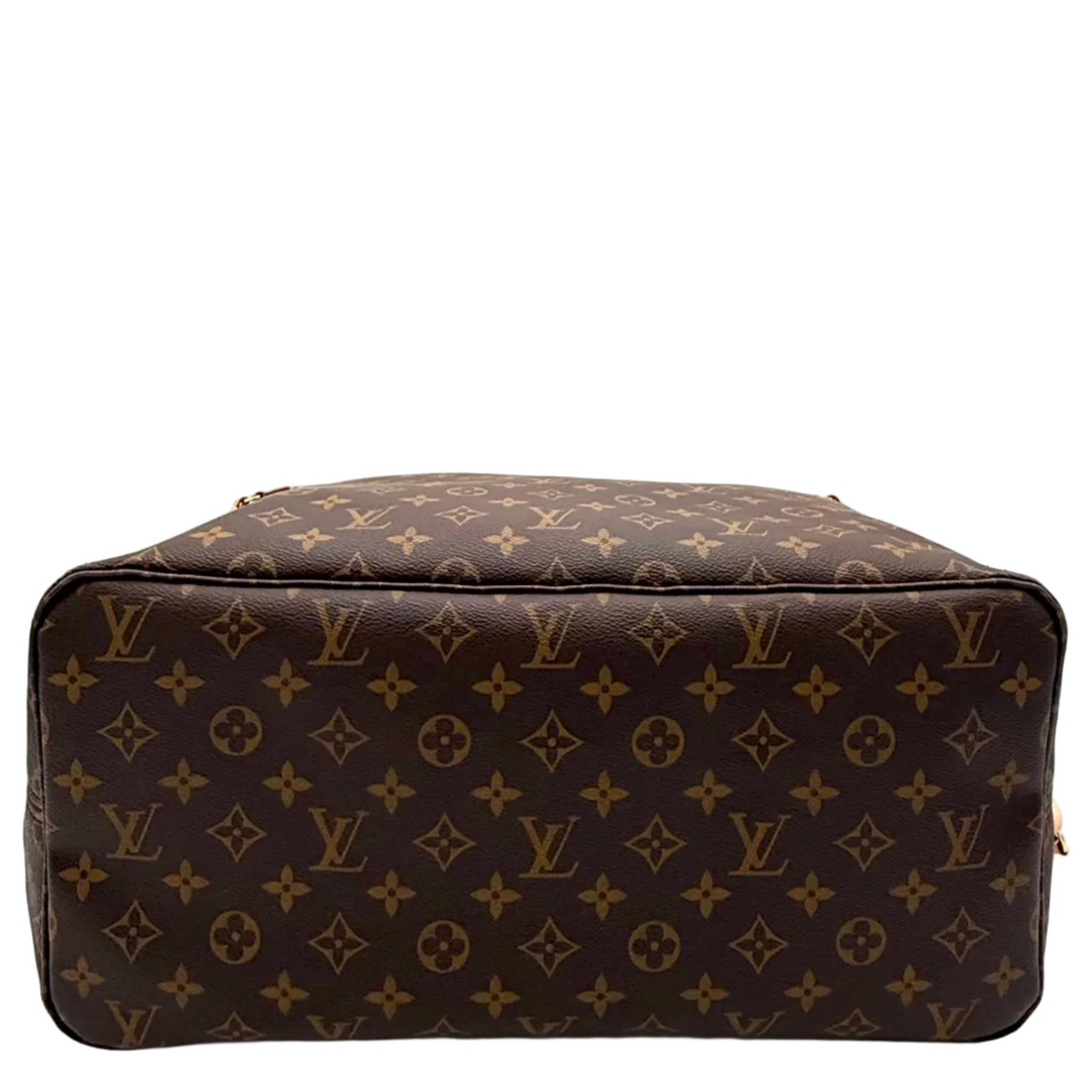 Neverfull GM Monogram Canvas Bag with Pouch