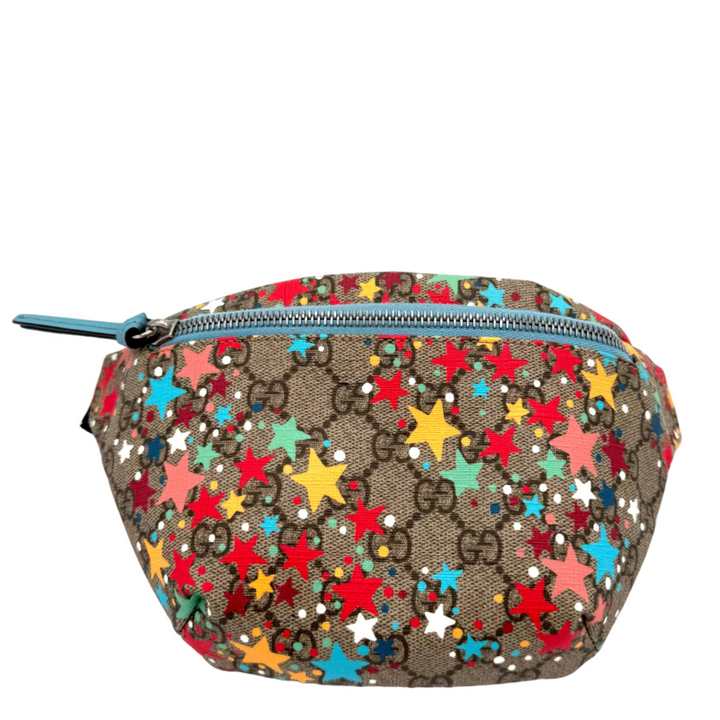 GG Star Print Supreme Monogram Canvas Children's Belt Bag