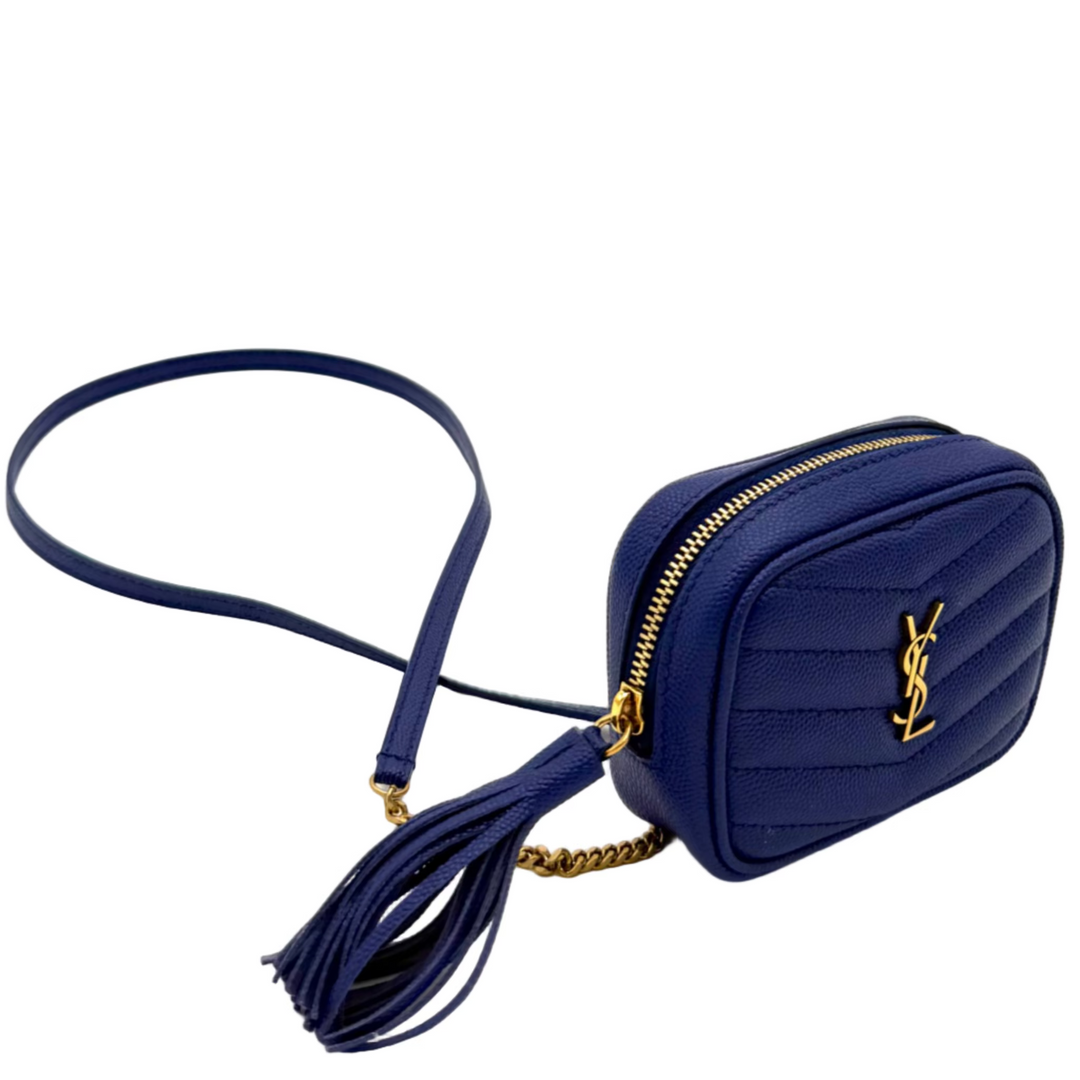 Baby Lou Grain de Poudre Crossbody Bag