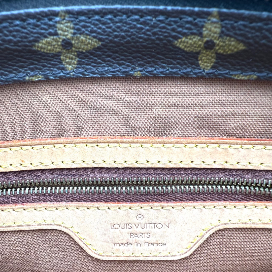 Cabas Piano Monogram Canvas Bag