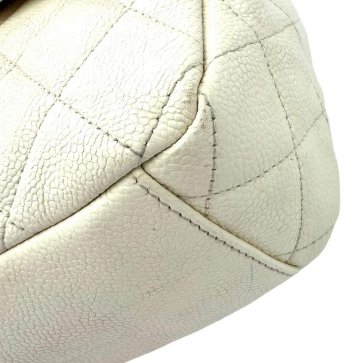 Ombre Jumbo Caviar Quilted Single Flap