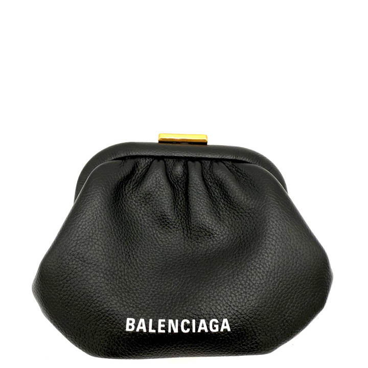 Cloud Grained Calfskin Leather Coin Purse