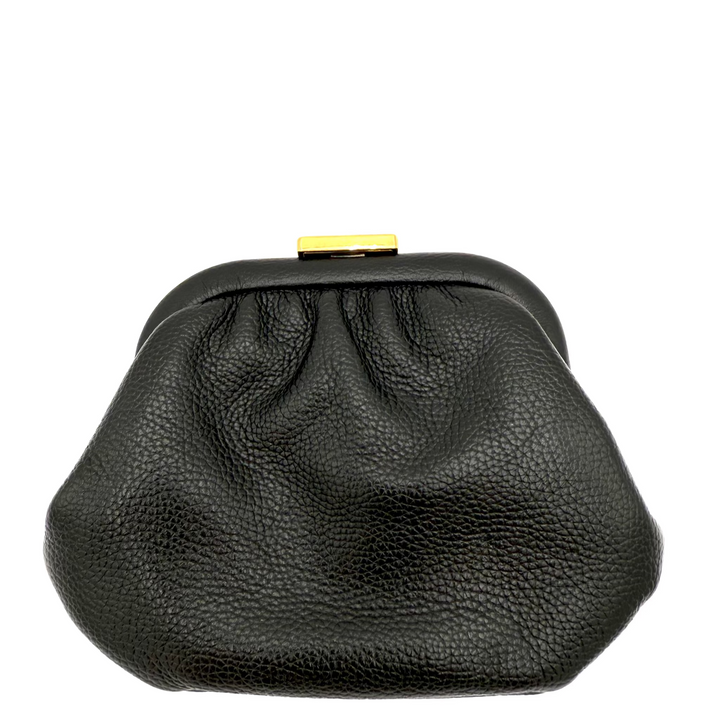 Cloud Grained Calfskin Leather Coin Purse