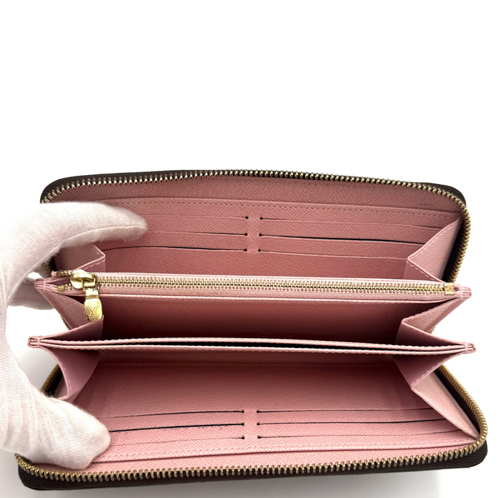 Damier Ebene Canvas Zippy Wallet