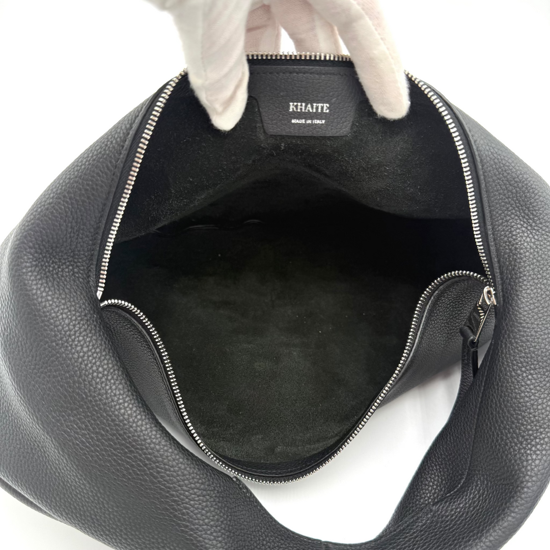 Olivia Medium Leather Hobo Bag