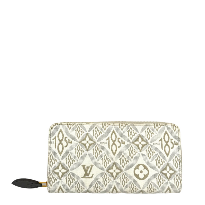 1854 Monogram Jacquard Zippy Wallet
