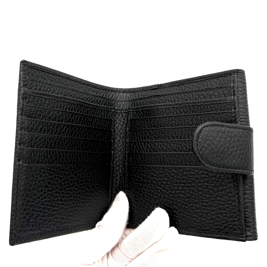 Dollar Calfskin Interlocking G French Wallet