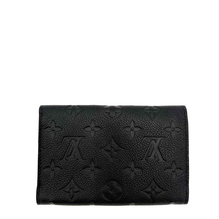 Empreinte Monogram Black Leather Curieuse Wallet