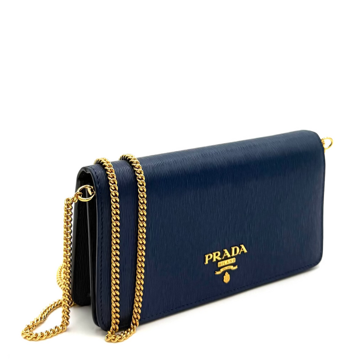 Vitello Move Leather Mini Crossbody Bag