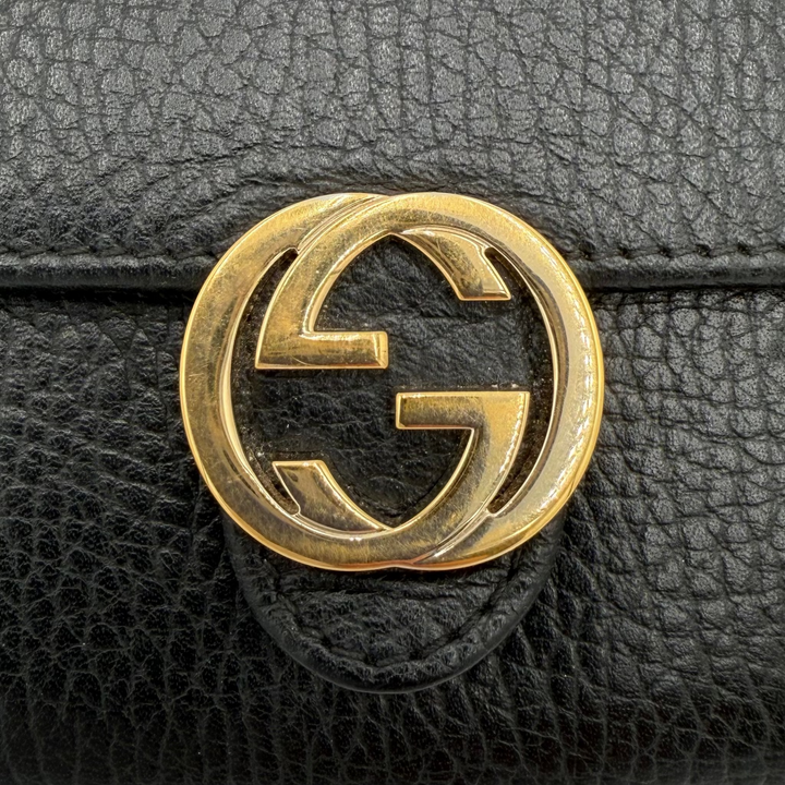 Dollar Interlocking G Continental Leather Wallet