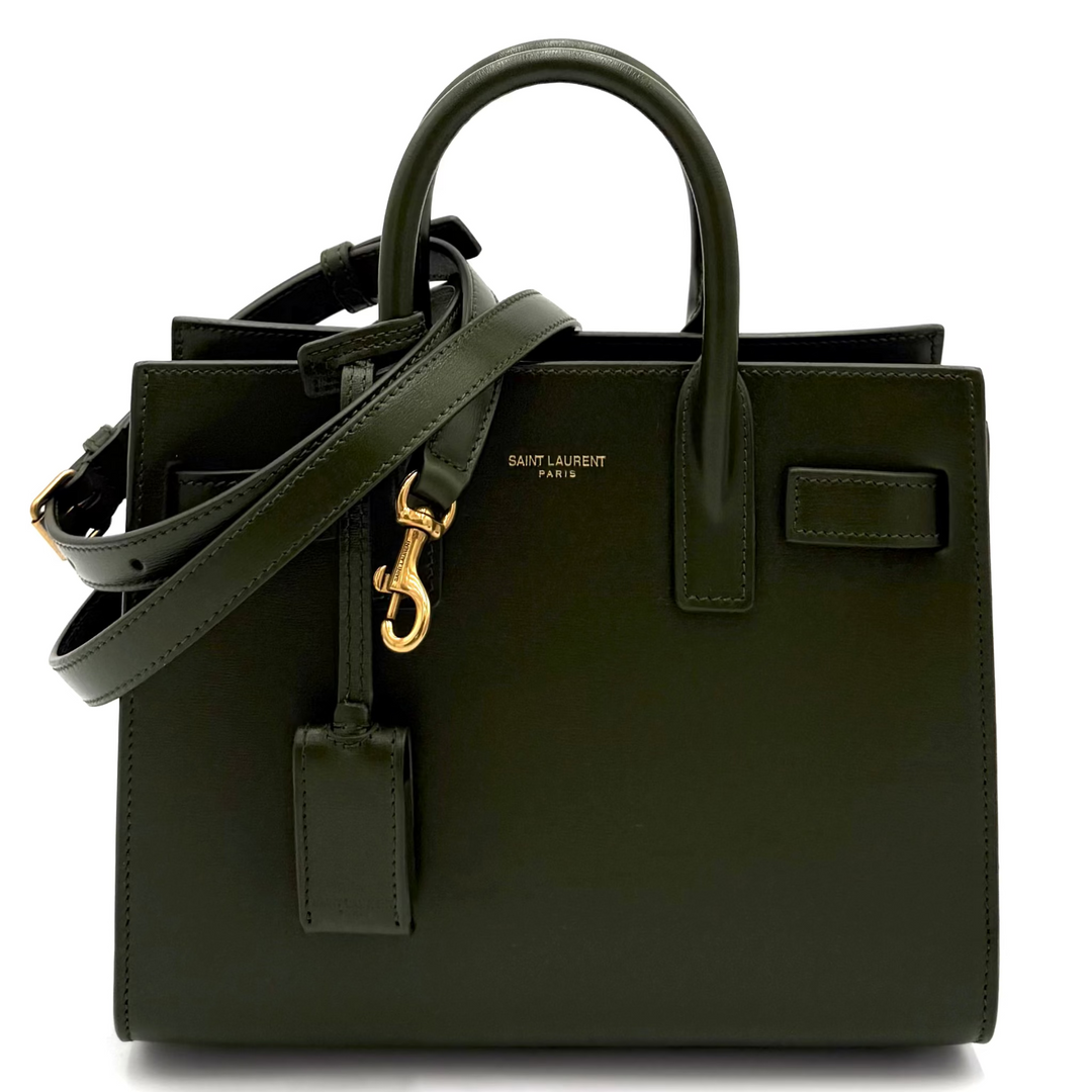 YSL Supple Sac de Jour Nano Leather Bag