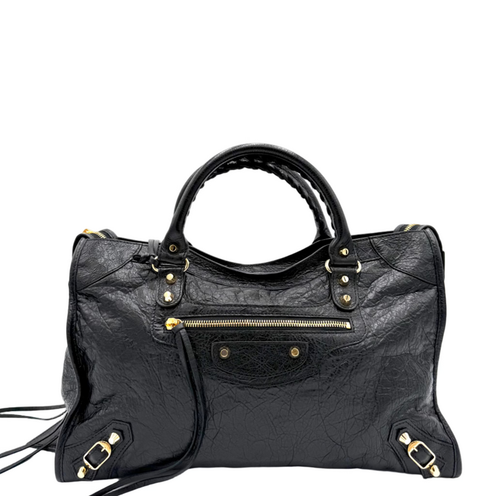 New City Classic Medium Leather Bag