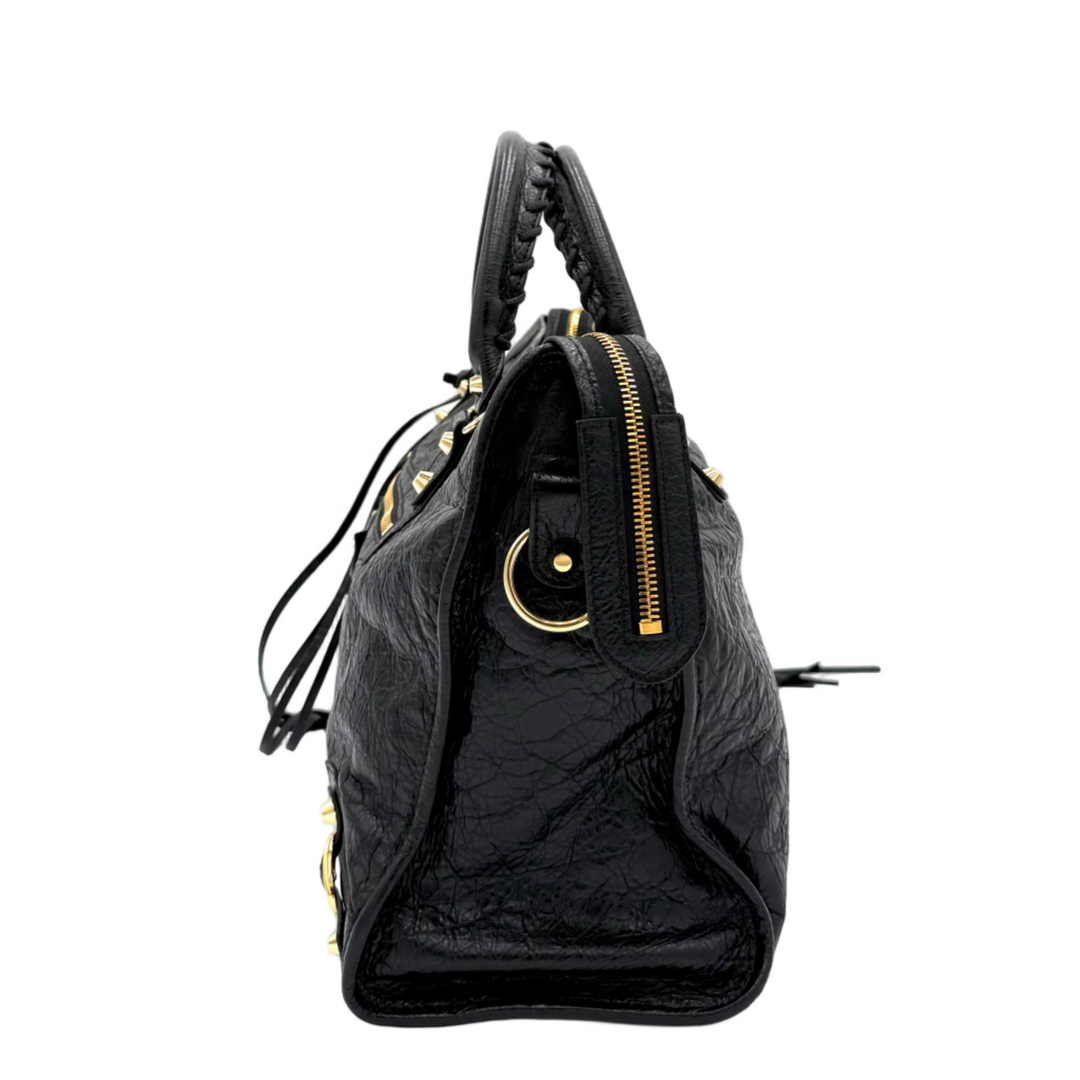 New City Classic Medium Leather Bag