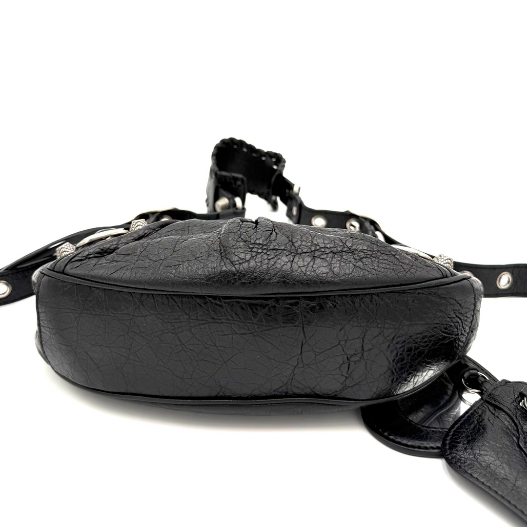 Le Cagole XS Lambskin Leather Shoulder Bag
