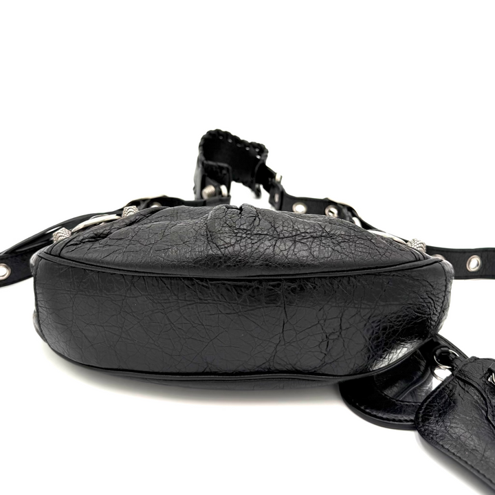 Le Cagole XS Lambskin Leather Shoulder Bag