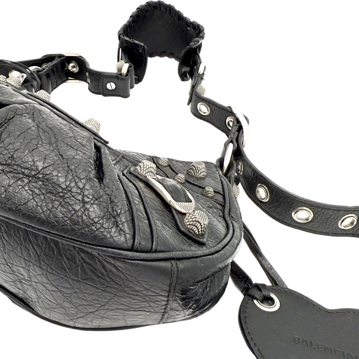 Le Cagole XS Lambskin Leather Shoulder Bag