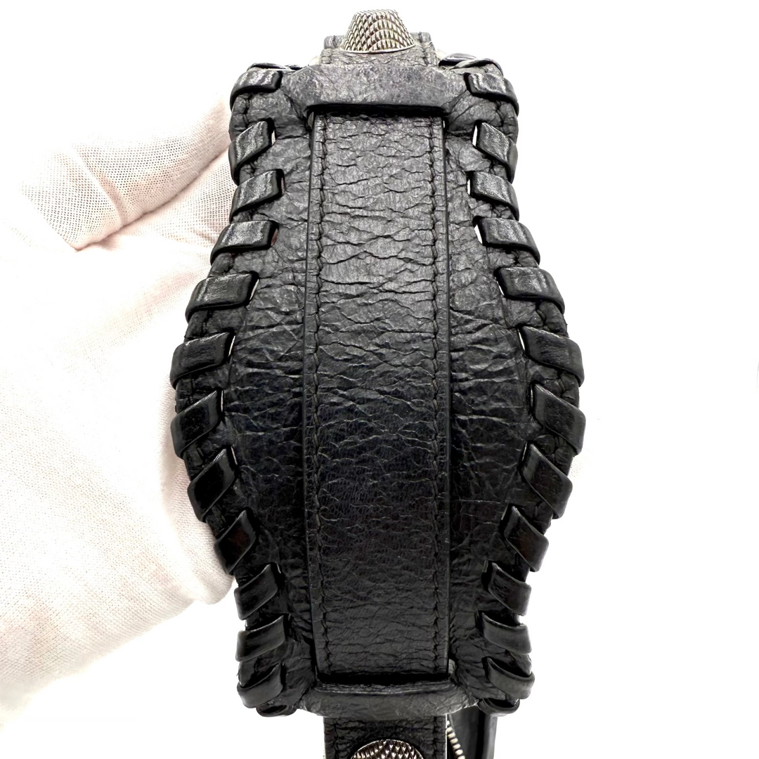 Le Cagole XS Lambskin Leather Shoulder Bag