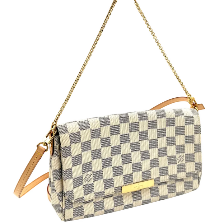 Favorite MM Damier Azur Crossbody Bag