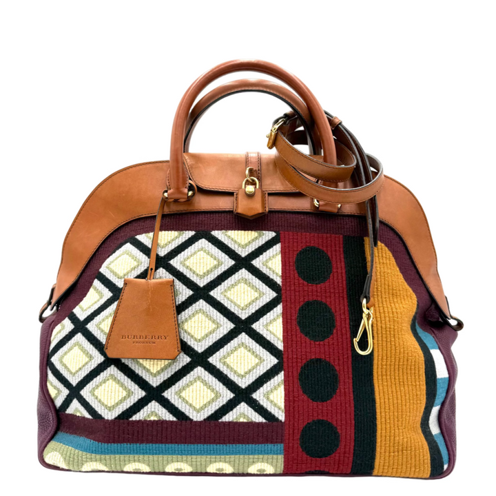 Multicolour Milverton Canvas Tapestry Bag