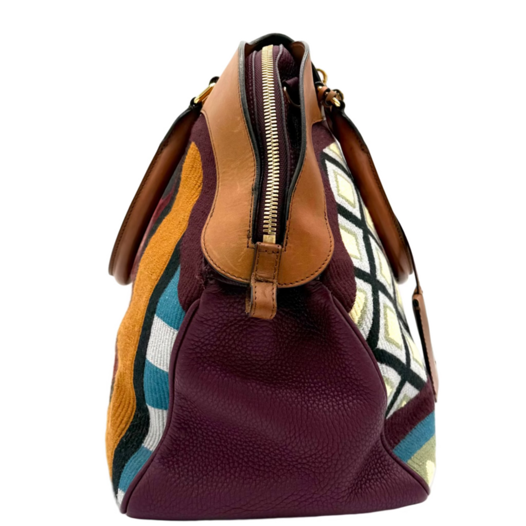 Multicolour Milverton Canvas Tapestry Bag