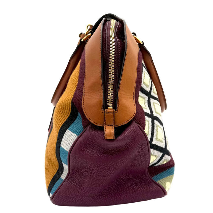 Multicolour Milverton Canvas Tapestry Bag