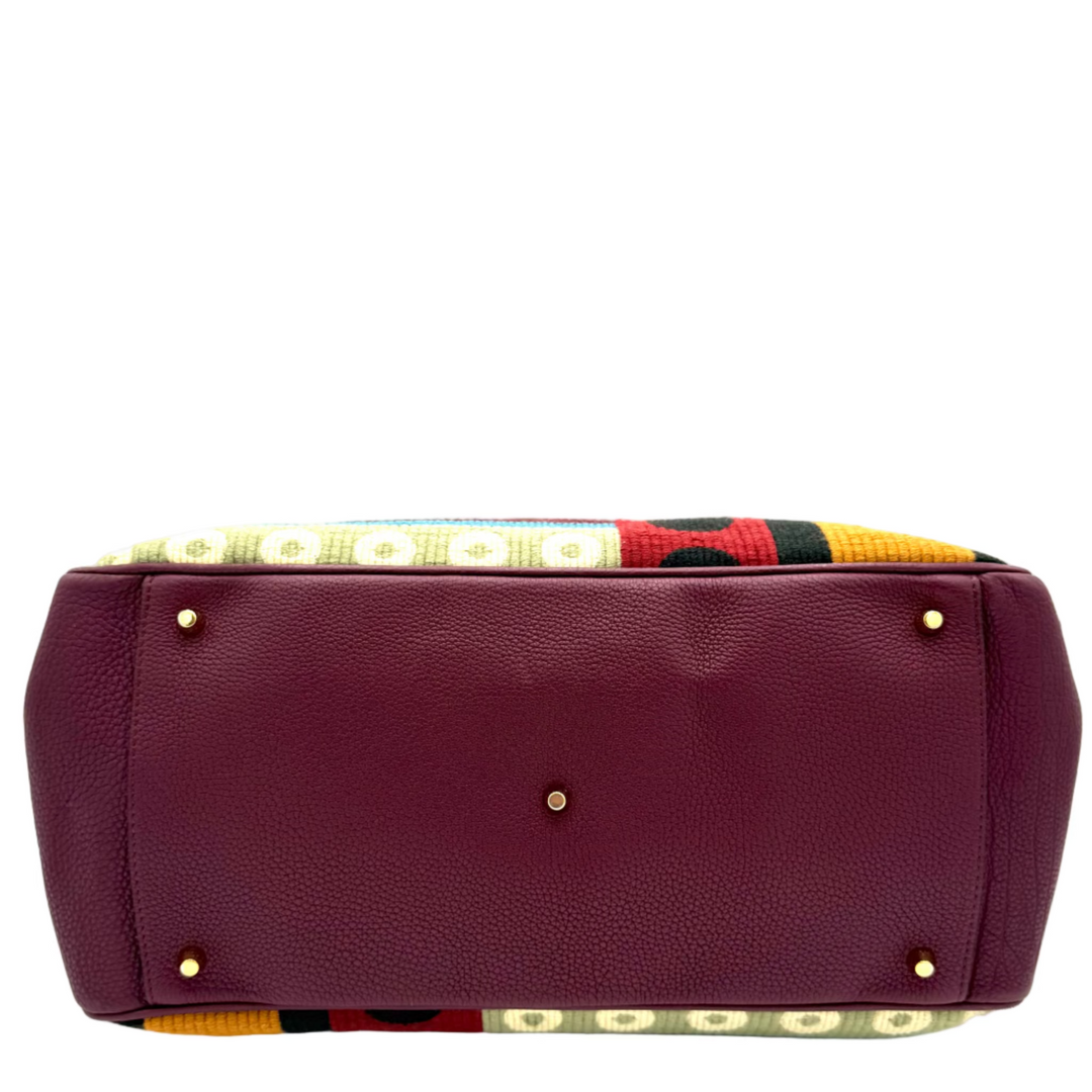 Multicolour Milverton Canvas Tapestry Bag