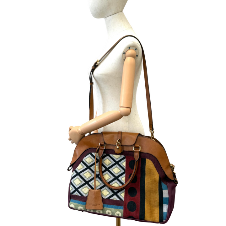 Multicolour Milverton Canvas Tapestry Bag