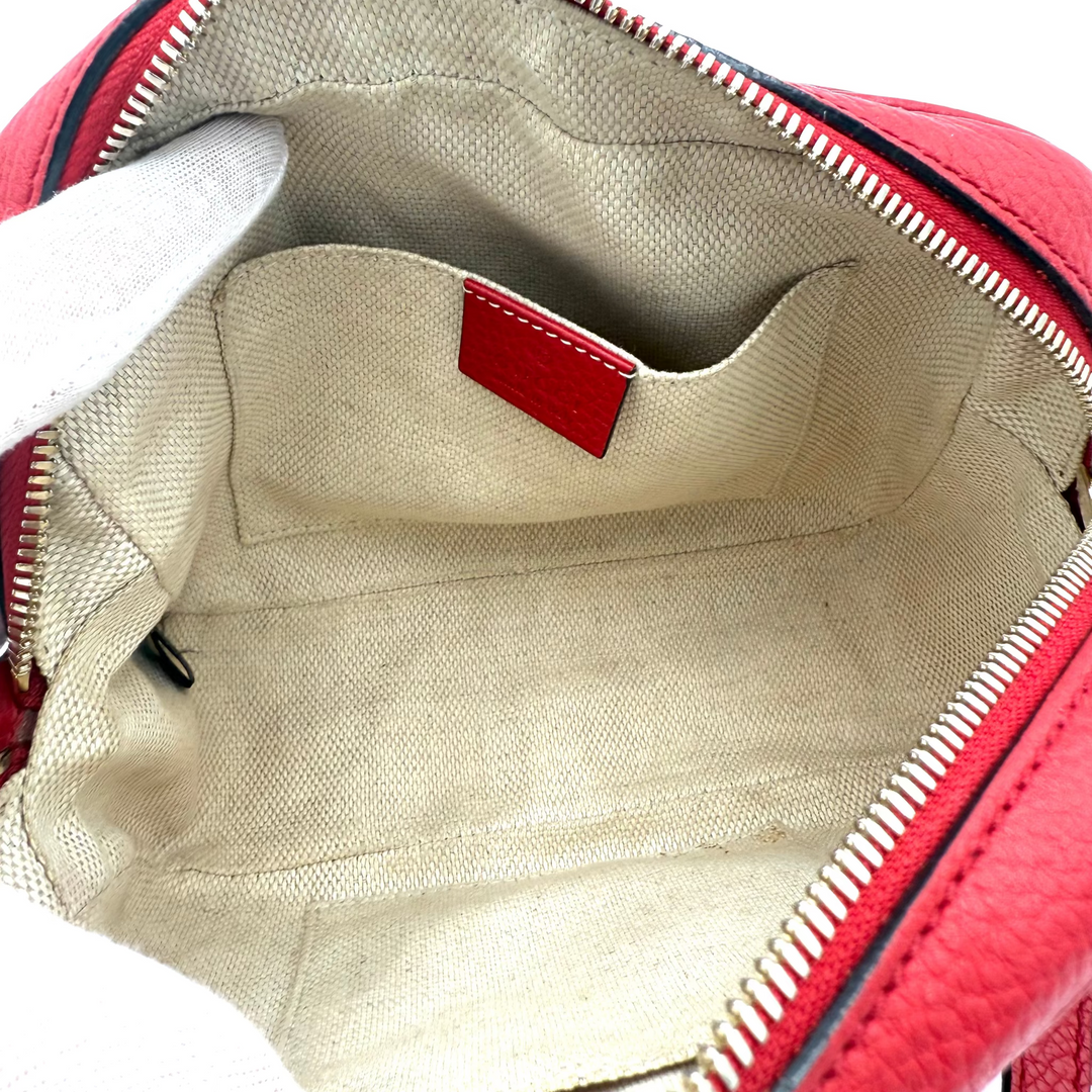 Soho Disco Calfskin Leather Crossbody Bag