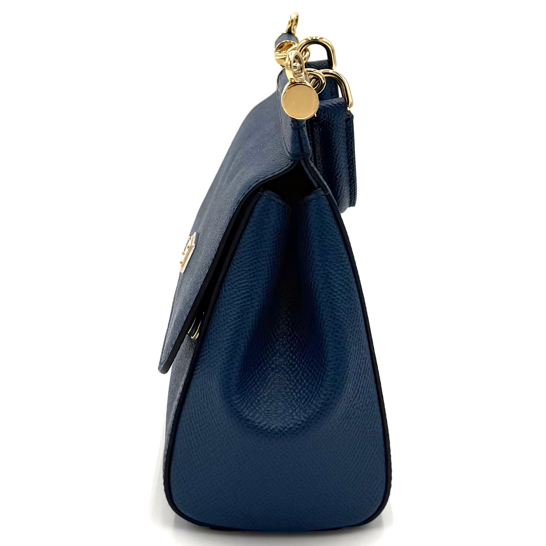Sicily Mini Dauphine Leather Bag