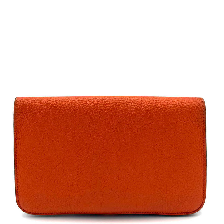 Dogon Duo Continental Clemence Leather Wallet